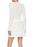 Back View - Click To Enlarge - SELF-PORTRAIT - Knit Peplum Mini Dress