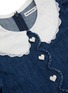 Detail View - Click To Enlarge - SELF-PORTRAIT - Kids Denim Mini Dress