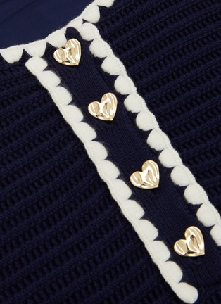 Detail View - Click To Enlarge - SELF-PORTRAIT - Kids Crochet Mini Dress