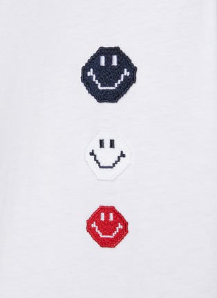  - JOSHUA’S - Tricolour Pixel Cotton Tee