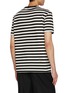 Back View - Click To Enlarge - JOSHUA’S - Striped Pixcel Cotton Tee