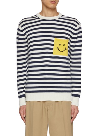 Main View - Click To Enlarge - JOSHUA’S - Striped Pocket Sweater