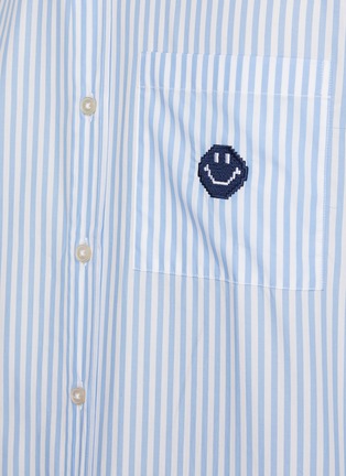  - JOSHUA’S - Striped Pixel Poplin Shirt