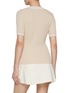 Back View - Click To Enlarge - CLOVE - Slim Round Neck Knit T-Shirt