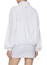 Back View - Click To Enlarge - CLOVE - Soft Terry Half Zip Sweatshirt