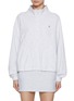 Main View - Click To Enlarge - CLOVE - Soft Terry Half Zip Sweatshirt