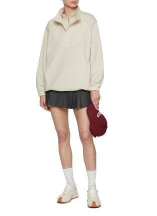 Figure View - Click To Enlarge - CLOVE - Breezy Neck Sweater