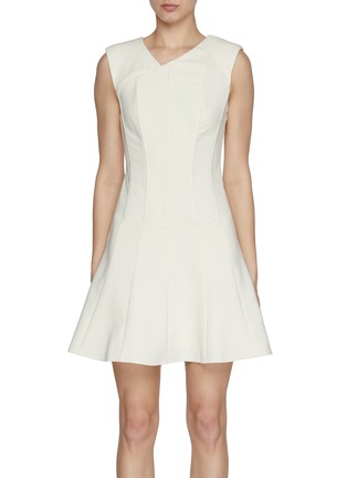 Main View - Click To Enlarge - ROLAND MOURET - Crepe Mini Dress