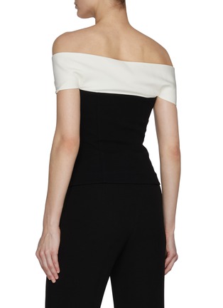 Back View - Click To Enlarge - ROLAND MOURET - Off-Shoulder Top