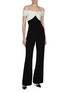 Figure View - Click To Enlarge - ROLAND MOURET - Off-Shoulder Top