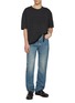 Figure View - Click To Enlarge - MAISON MARGIELA - Boxy Stitched Number Cotton T-Shirt