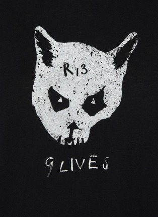  - R13 - 9 Lives Boy Cotton Cashmere T-Shirt