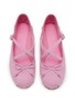 Detail View - Click To Enlarge - CIRCUS BY SAM EDELMAN - Zuri Criss Cross Suede Ballerina Flats