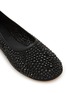 Detail View - Click To Enlarge - DEAR FRANCES - Balla Large Crystal Embellished Mesh Ballerina Flats