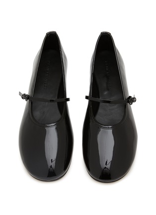 Detail View - Click To Enlarge - DEAR FRANCES - Winter Balla Patent Leather Mary Jane Flats