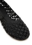 Detail View - Click To Enlarge - DEAR FRANCES - Balla Weave Leather Mary Jane Flats