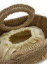 Detail View - Click To Enlarge - MIZELE - Extra Small Muze Crocheted Lurex Tote Bag