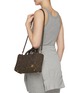 Figure View - Click To Enlarge - MIZELE - Small Muze Crocheted Lurex Tote Bag