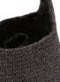 Detail View - Click To Enlarge - MIZELE - Small Timeless Crocheted Lurex Tote Bag