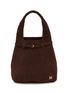 Main View - Click To Enlarge - MIZELE - Big Timeless Crocheted Lurex Tote Bag