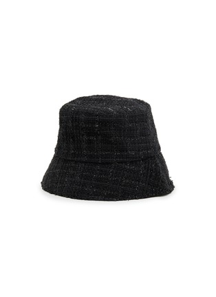 Figure View - Click To Enlarge - EUGENIA KIM - Yuki Metallic Tweed Bucket Hat