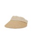 Main View - Click To Enlarge - EUGENIA KIM - Micky Hemp Packable Visor Hat