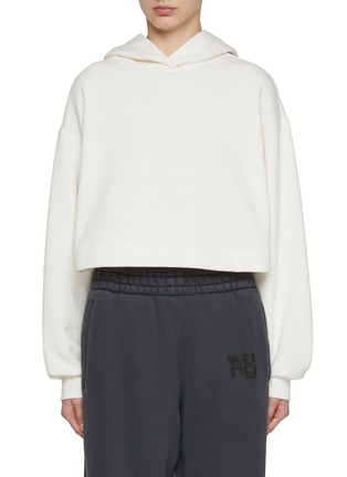 Main View - Click To Enlarge - ALO YOGA - Bae Cropped Hoodie