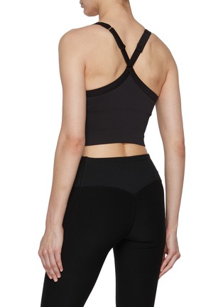 Back View - Click To Enlarge - ALO YOGA - Seamless Ribbed Favorite Bra