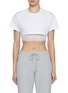 Main View - Click To Enlarge - ALO YOGA - Made You Look Cropped T-Shirt