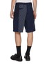 Back View - Click To Enlarge - FDMTL - Contrast Patchwork Cotton Shorts