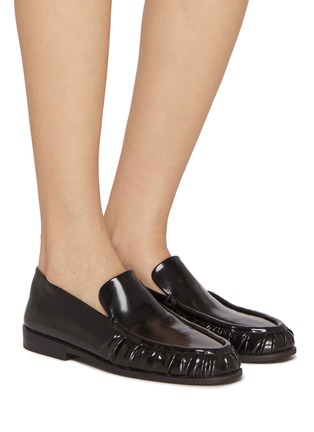 Figure View - Click To Enlarge - MARSÈLL - Mocassino Patent Leather Loafers