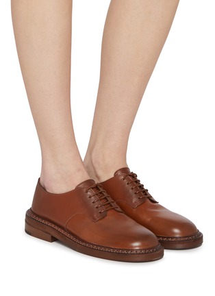 Figure View - Click To Enlarge - MARSÈLL - Nasello Leather Derbies