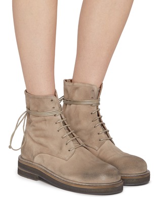 Figure View - Click To Enlarge - MARSÈLL - Parrucca Leather Combat Boots