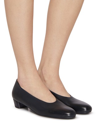 Figure View - Click To Enlarge - MARSÈLL - Codina 35 Leather Pumps