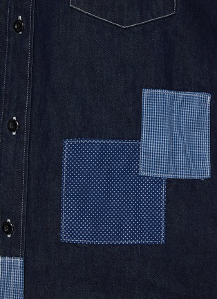  - FDMTL - Chest Pocket Patchwork Denim Shirt