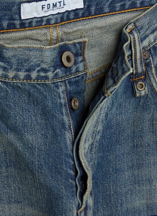  - FDMTL - Patchwork Cotton Straight Leg Jeans