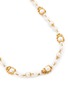 Detail View - Click To Enlarge - LANE CRAWFORD VINTAGE ACCESSORIES - Trifari Faux Pearl Gold Toned Beaded Necklace