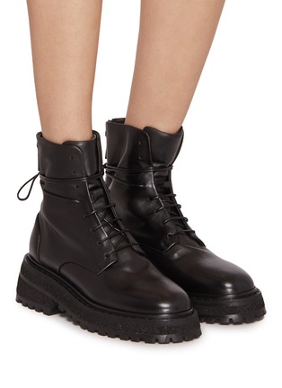 MARSÈLL | Carro Combat Leather Boots