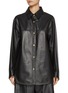 Main View - Click To Enlarge - DARKPARK - Julie Oversized Leather Shirt