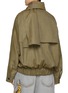 Back View - Click To Enlarge - DARKPARK - Lee Check Wool Bomber Jacket