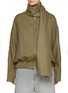 Main View - Click To Enlarge - DARKPARK - Lee Check Wool Bomber Jacket