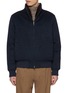 Main View - Click To Enlarge - FABIO GAVAZZI - Zip up Cashmere Sable Bomber Jacket