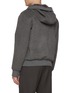 Back View - Click To Enlarge - FABIO GAVAZZI - Zip up Hooded Cashmere Mink Bomber Jacket