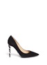 Main View - Click To Enlarge - DIANE VON FURSTENBERG SHOES - 'Bethany' abstract print stiletto suede pumps