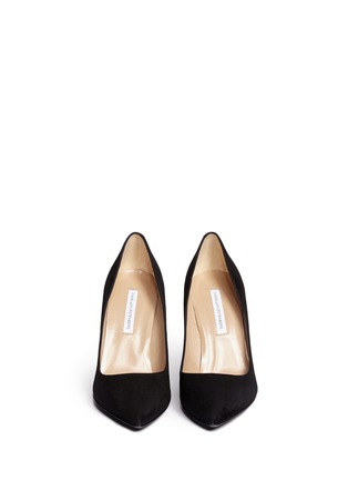 Figure View - Click To Enlarge - DIANE VON FURSTENBERG SHOES - 'Bethany' abstract print stiletto suede pumps