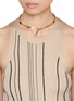 Figure View - Click To Enlarge - EDDIE BORGO - Kercheif Gold Toned Slip Collar Necklace