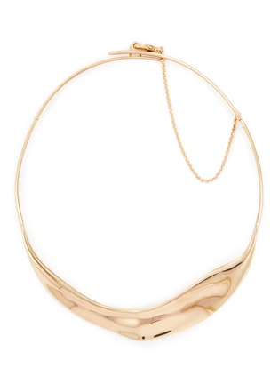 Main View - Click To Enlarge - EDDIE BORGO - Kerchief Gold Toned Collar Necklace
