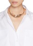 Figure View - Click To Enlarge - EDDIE BORGO - Kerchief Gold Toned Collar Necklace