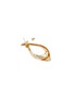 Detail View - Click To Enlarge - EDDIE BORGO - Kerchief Gold Toned Earrings