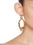 Figure View - Click To Enlarge - EDDIE BORGO - Kerchief Gold Toned Earrings